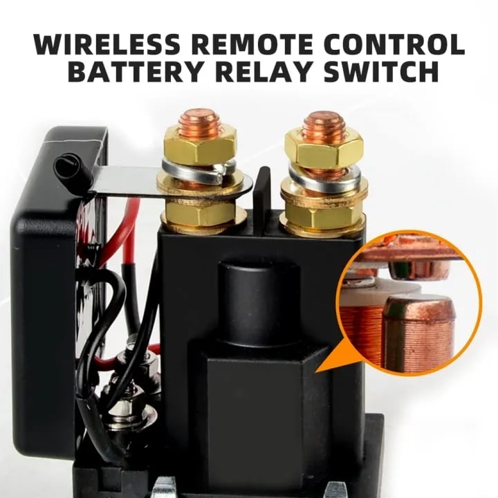 AuraLink – Wireless Remote Control Battery Relay Switch