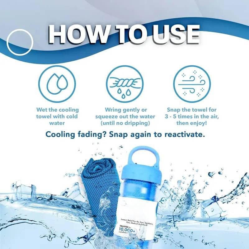 ChillWrap – Rapid Cooling Towel