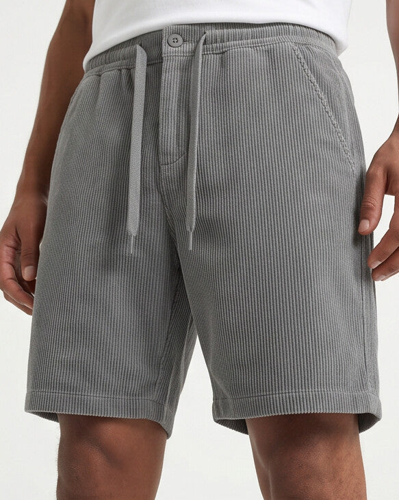 Ridgeline — Corduroy Cargo Shorts for Men