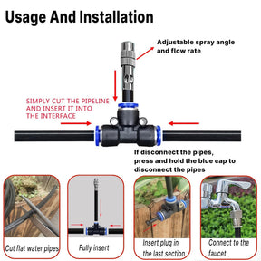 HydroCircle – 360° Curved Automatic Irrigation System