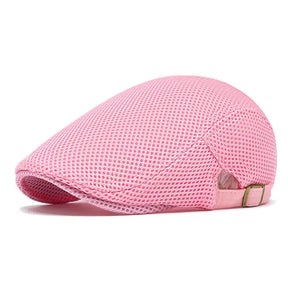 AirWeave – Breathable Mesh Flat Cap for Men