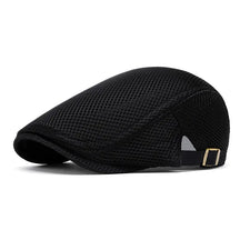 AirWeave – Breathable Mesh Flat Cap for Men
