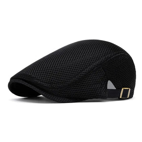 AirWeave – Breathable Mesh Flat Cap for Men