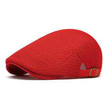 AirWeave – Breathable Mesh Flat Cap for Men