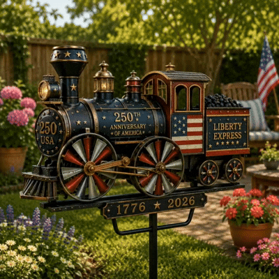 AmericanLegacy – Vintage Wind Train Yard Decor