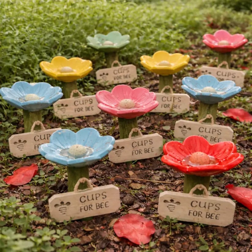 NectarNest - Garden Bee Watering Spot