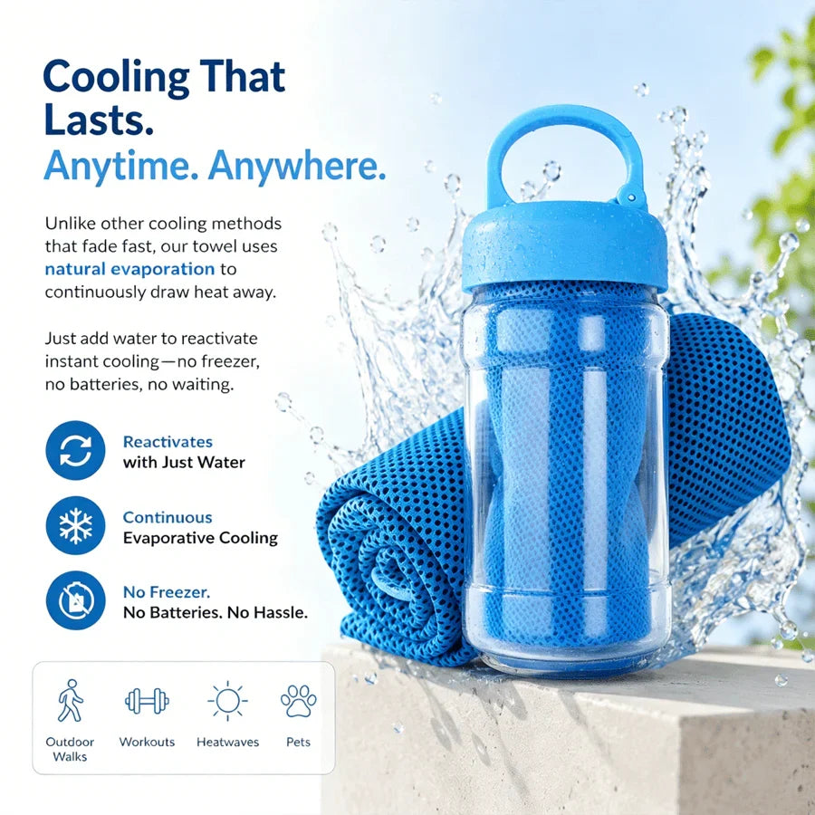 ChillWrap – Rapid Cooling Towel