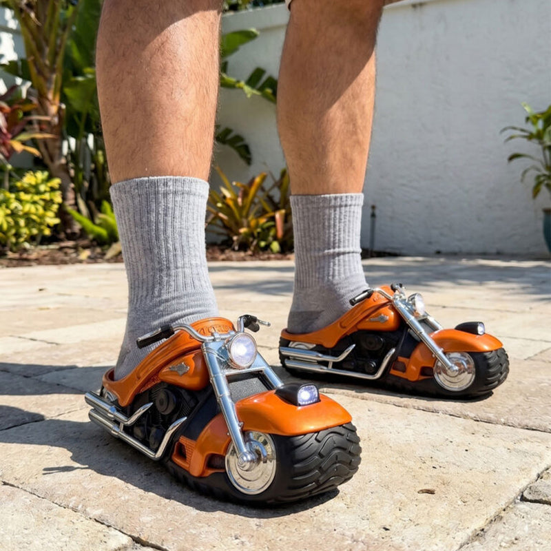 MotoSlide – Motorcycle Slippers for Riders