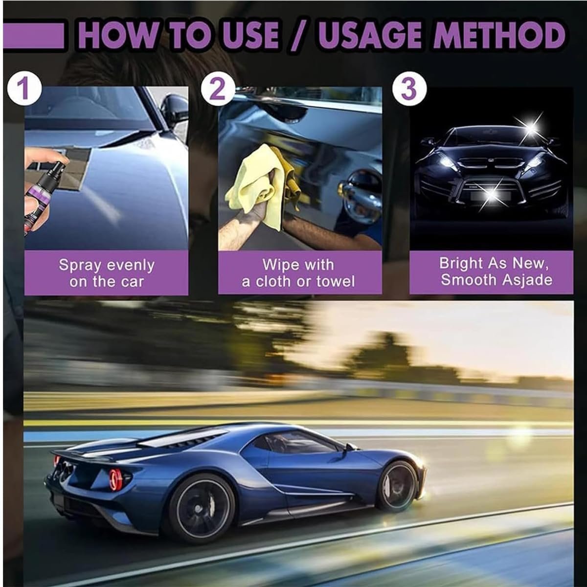 CeramiGloss – Nano Ceramic Car Coating Spray