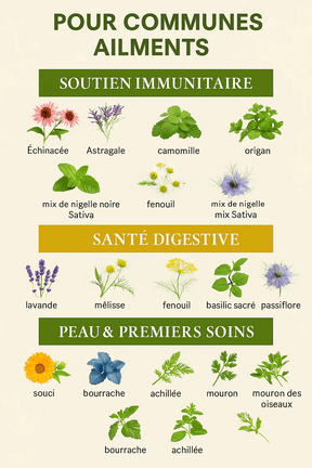 🌿The Ancestral Apothecary Seed Chest: 40 Varieties of Medicinal Herb Seeds 🌱