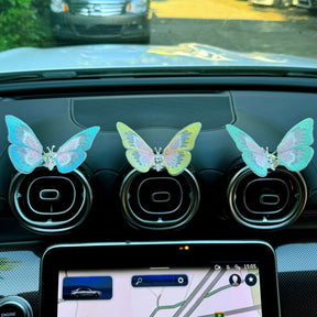 AromaFlutter – Butterfly Car Perfume Clip