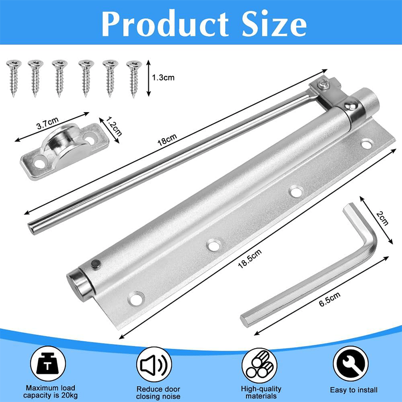 HingeGuard – Automatic Door Self-Closing Hinge