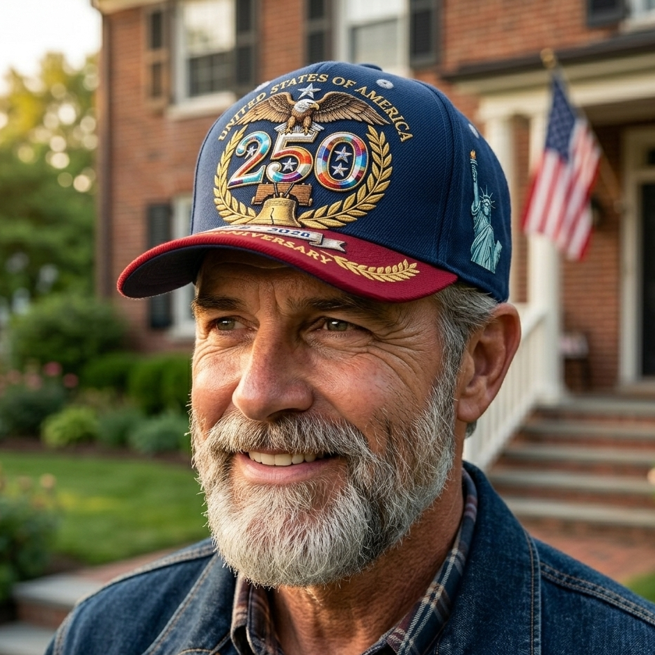 Liberty250 – Anniversary Edition Patriotic Cap