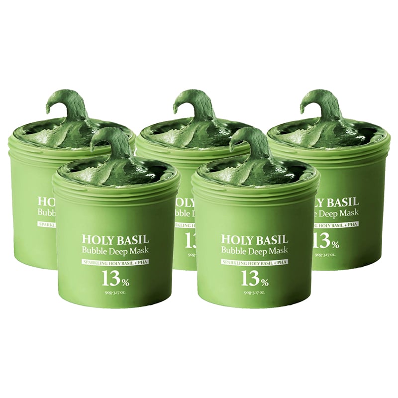 HerbaGlow – Holy Basil Bubble Deep Cleansing Mask
