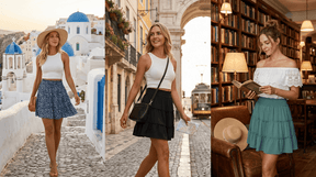 LunaFlair – Tiered Boho Skort