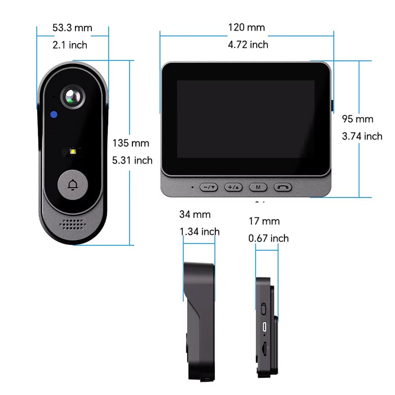 DoorGuard Pro – Smart Video Intercom Door Viewer