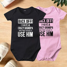 SnugglePrint – Grandpa Quote Baby Bodysuit