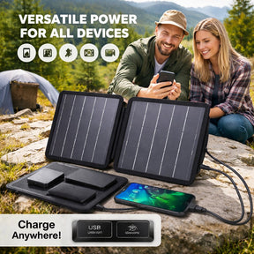 EcoSun – Solar Powered Folding Travel Bag