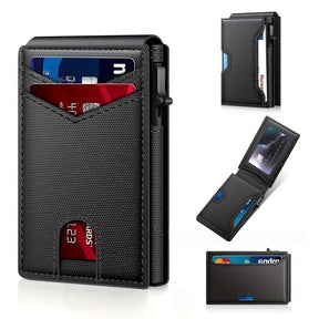 VaultFlex – Slim RFID Blocking Aluminum Card Holder Wallet
