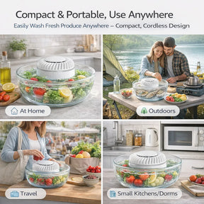 NutriPure Flow – Ultrasonic Food Cleaner