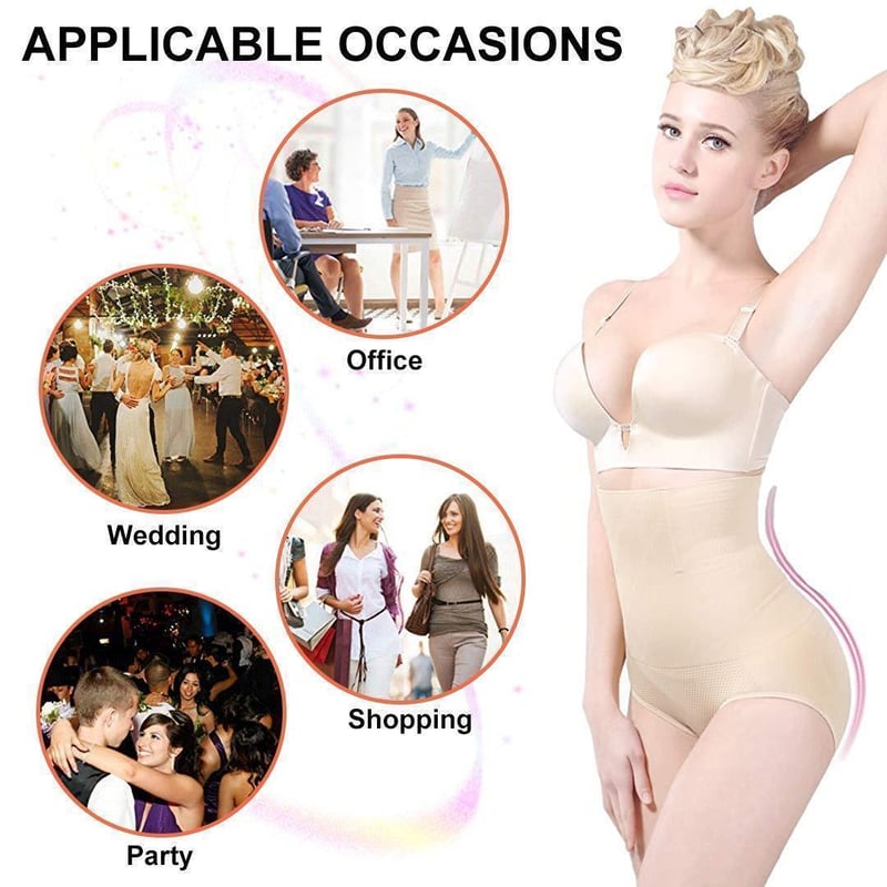 SlimElegance – High Waist Tummy Control Shapewear Panties