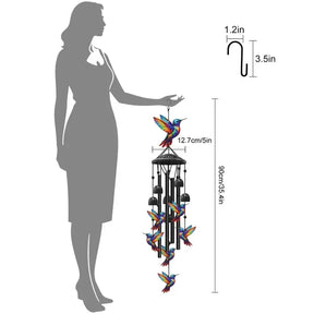 HummingAura – Vintage Colorful Wind Chime