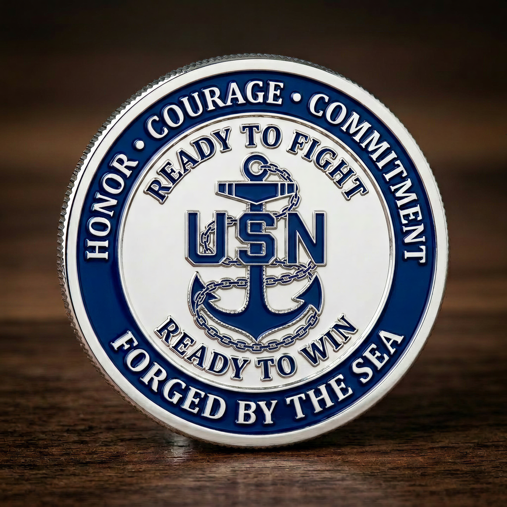 LibertyAnchor – Navy Heritage Challenge Coin
