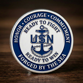 LibertyAnchor – Navy Heritage Challenge Coin