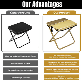 CarrySit – Travel Folding Stool
