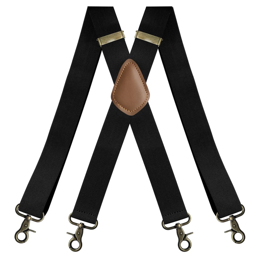 GentleHold – Premium Leather Suspenders for Men