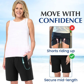 CoolStride – Breathable Ice Silk Stretch Shorts