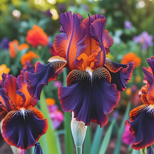 BloomAura – Exotic Tall Bearded Iris Flower