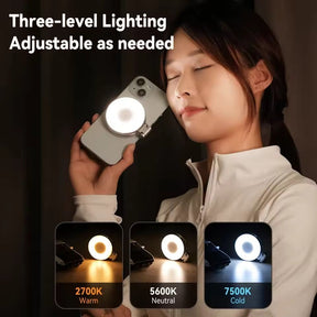 BrightAura – Selfie Light with Mirror