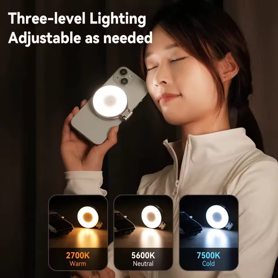 BrightAura – Selfie Light with Mirror