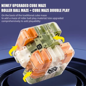 NeuroMaze – Large 3D Puzzle Maze Cube