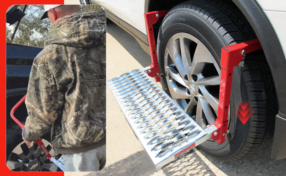 Steprox – Heavy Duty Wheel Step
