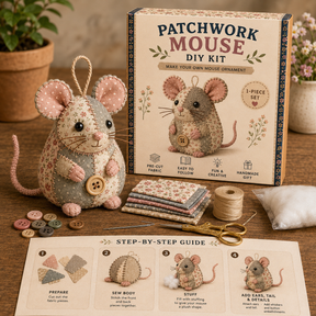 StitchMouse – DIY Patchwork Craft Kit