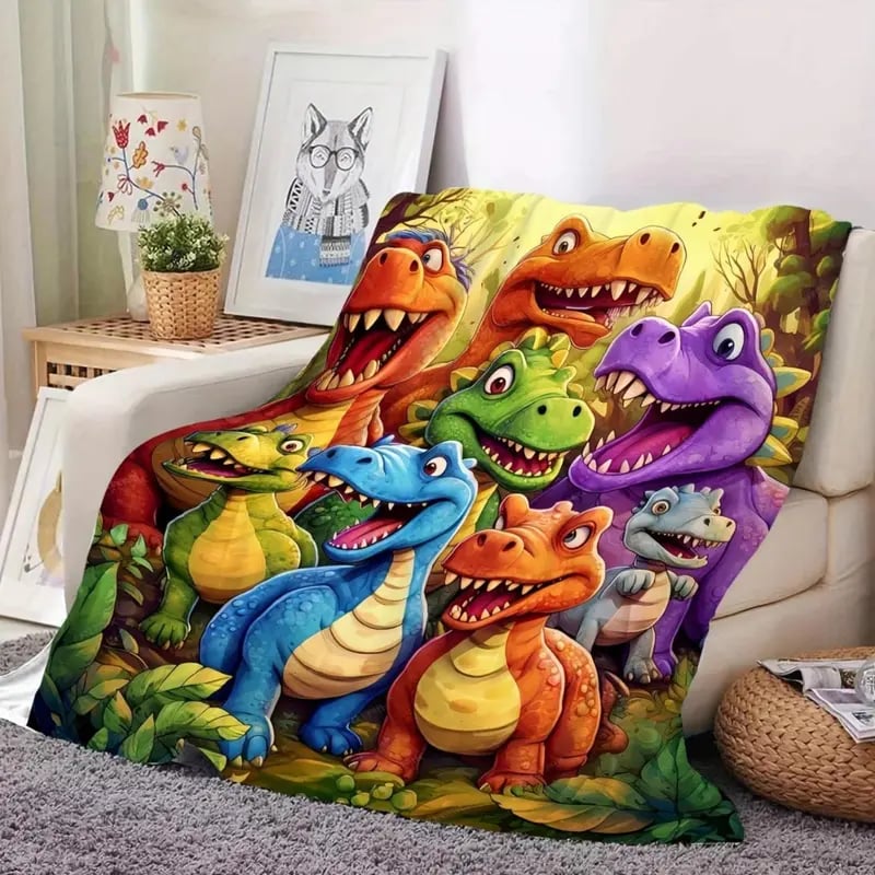 SnuggleSaurus - Ultra-Soft Dino Blanket