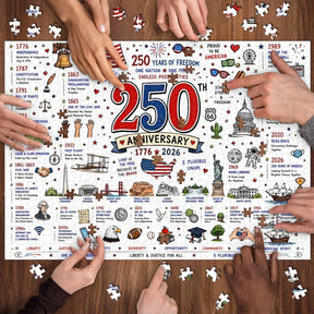 FreedomPiece – 1000 Piece USA Themed Puzzle Set