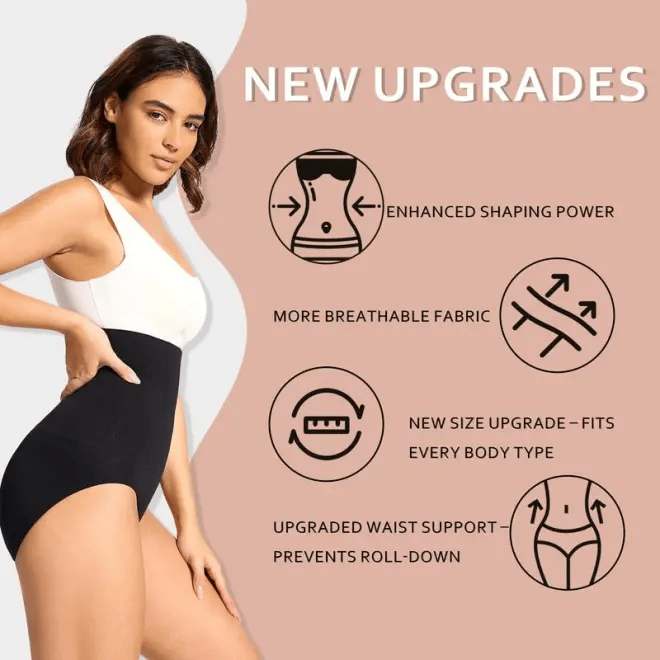 SlimElegance – High Waist Tummy Control Shapewear Panties