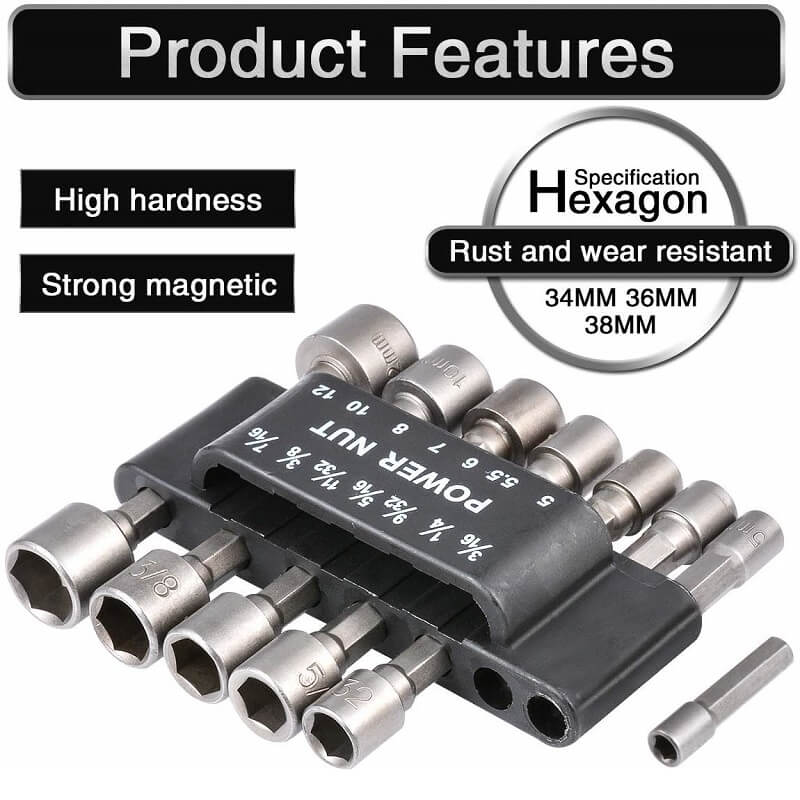 TorqueGrip – Heavy Duty Hexagon Handle Screwdriver Tool