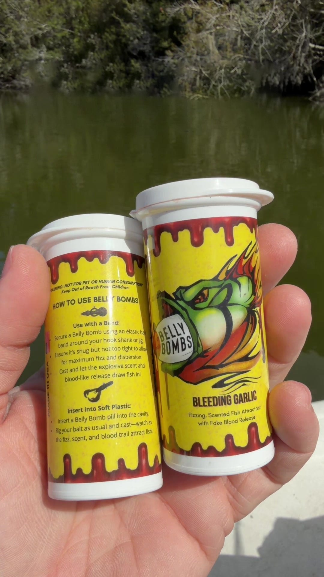 GarliFlow – Natural Garlic Fishing Attractant Bite