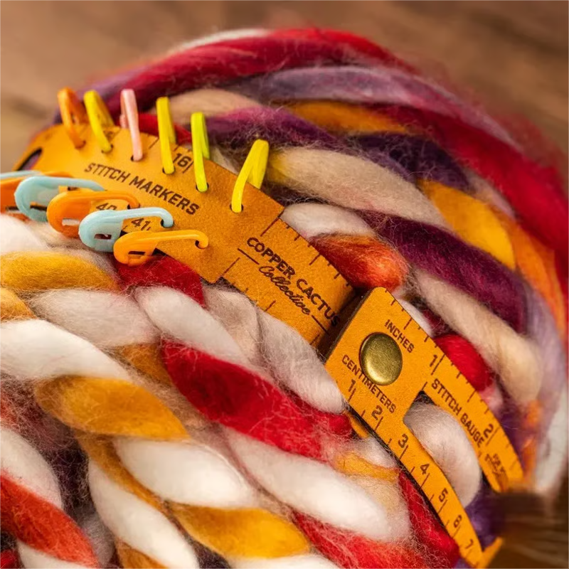 LumeMeasure – Professional Artisan Leather Wrap
