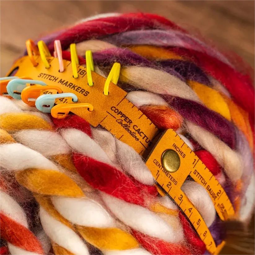 LumeMeasure – Professional Artisan Leather Wrap
