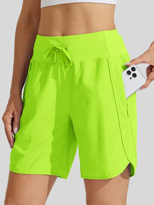 AthletiQ – Women’s Active High Rise Running Shorts
