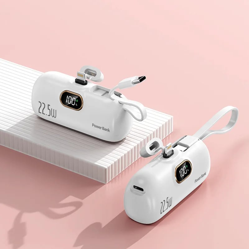 PowerPebble – Compact 5000mAh Power Bank