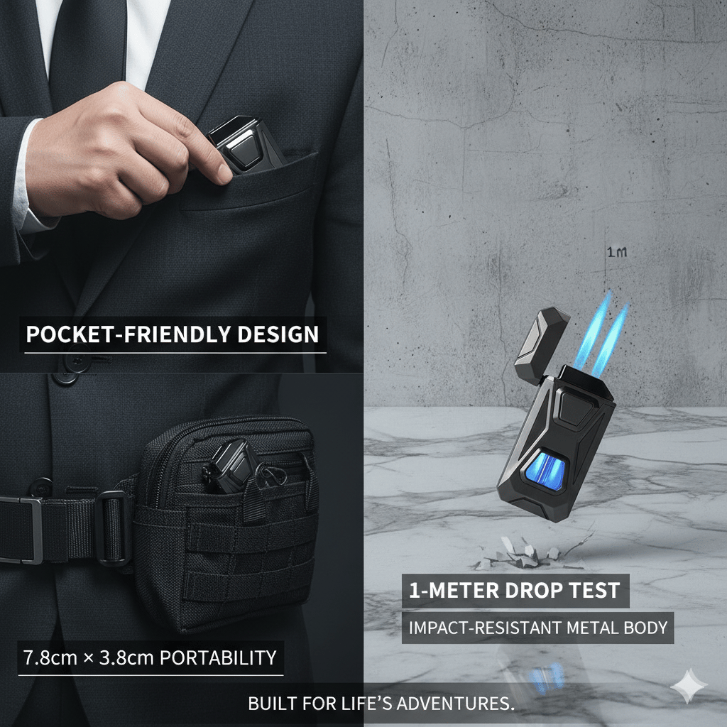 BlazeCore X – 3-in-1 Smart Lighter