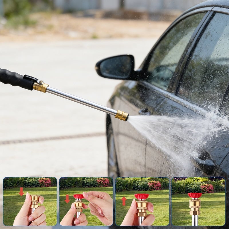 JetMax – Adjustable High Pressure Hose Sprayer