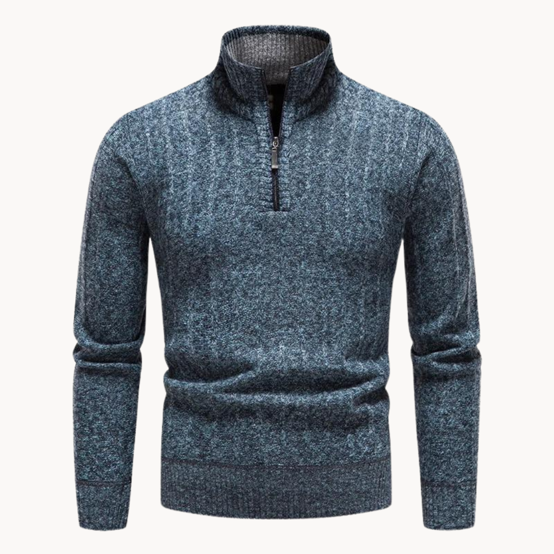 Freddie Quarter Zip Sweater | Lupi