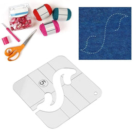 StitchGuide – Free Motion Garment Ruler Set